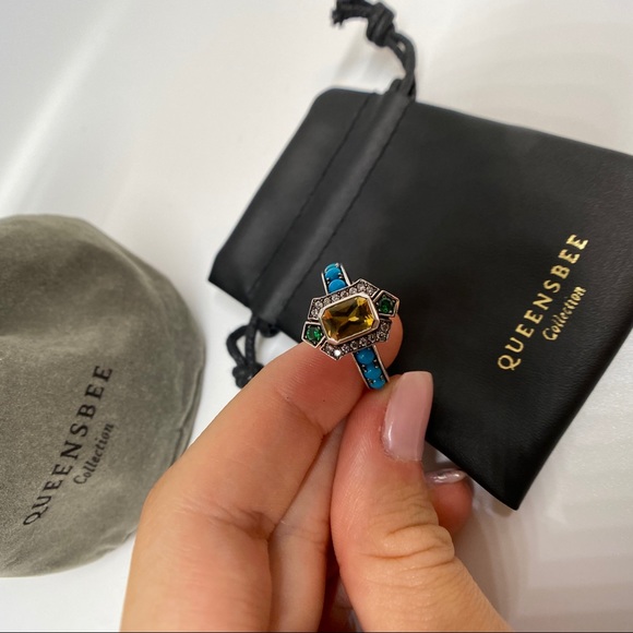 QUEENSBEE Color Cacophony Ring - Picture 3 of 4